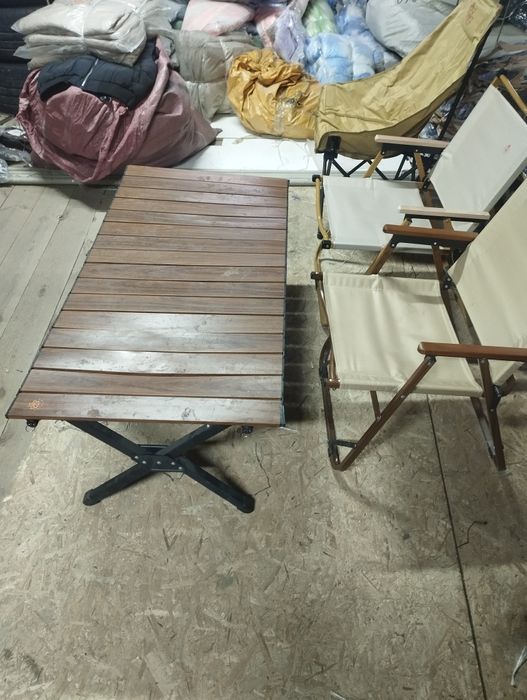 Стол и стулья для туризма