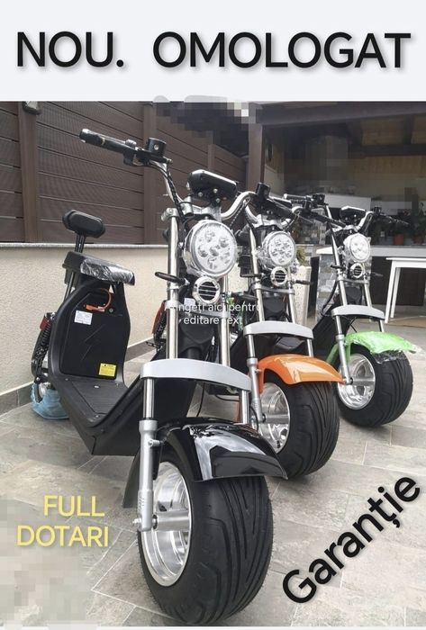 Scuter electric nou Autonom city