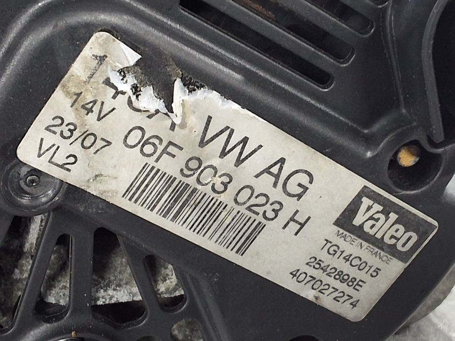 alternator audi a4 (2004-2008) [8ec, b7] 2.0 motorina 2007