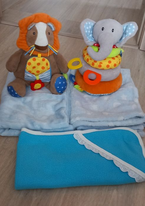 Paturici bebelusi și jucarii lamaze-lot
