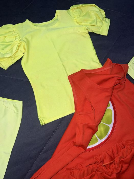 Костюм Апельсинка на девочку 5-6 лет