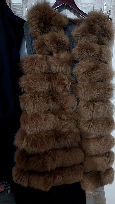 Меховая безрукавка