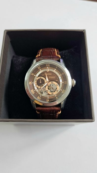 Bulova ceas automatic open heart 96A120