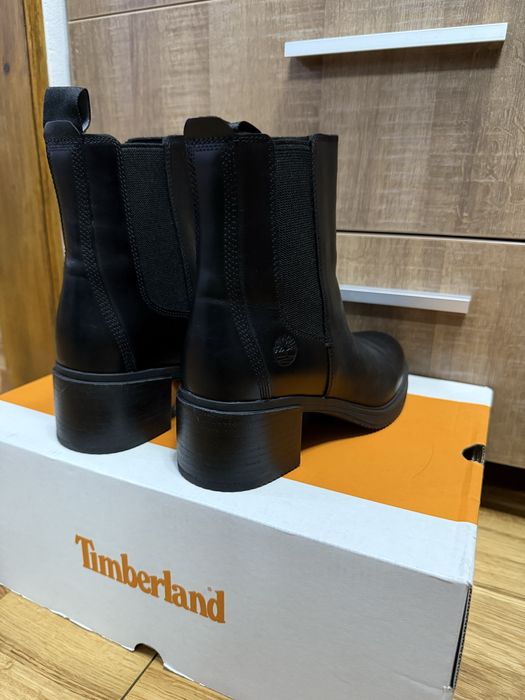 Botine din piele Timberland Dalston Vibe Chelsea, 37.5