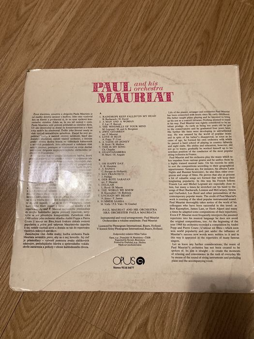 Paul Mauriac and His Orchestra