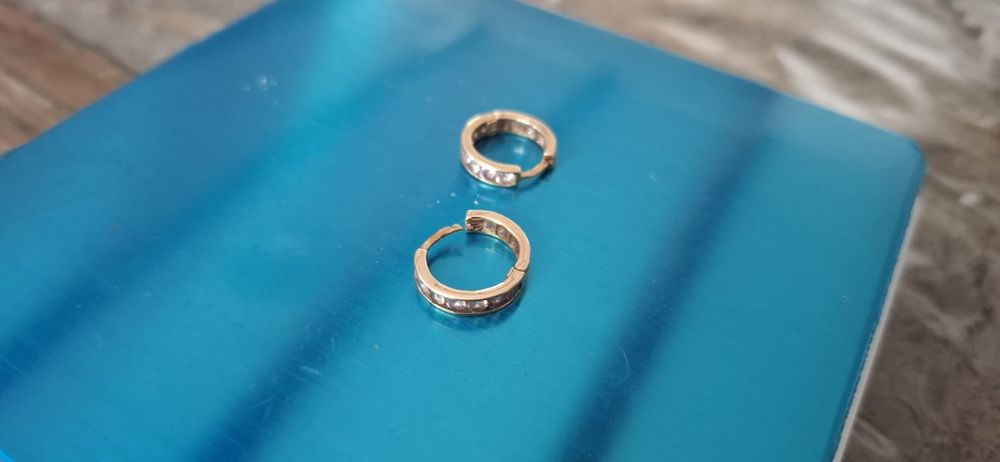 Cercei din aur (copii) 1.8