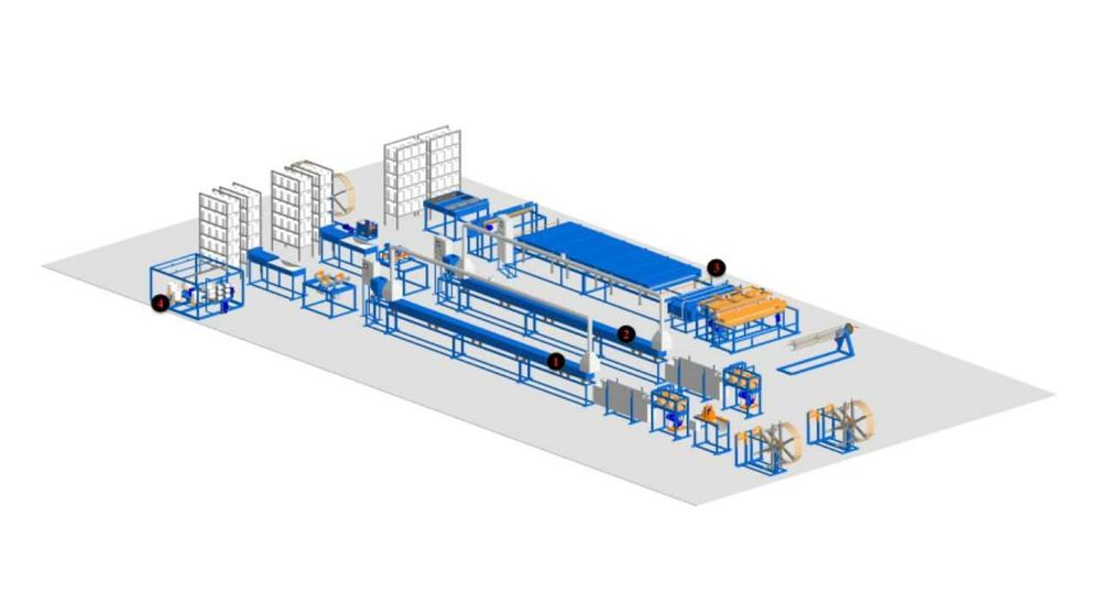 Линия производства  арматуры
