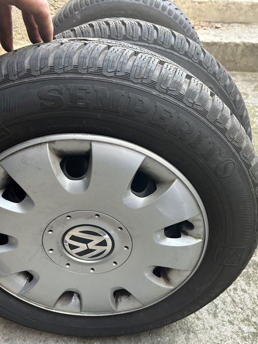 Set anvelope iarnă jante pe 15 195/65/R15