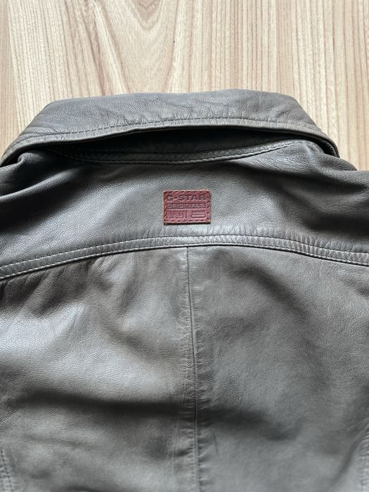 G-Star Raw JFS Leather jkt / мъжко кожено(естествена) яке 50L
