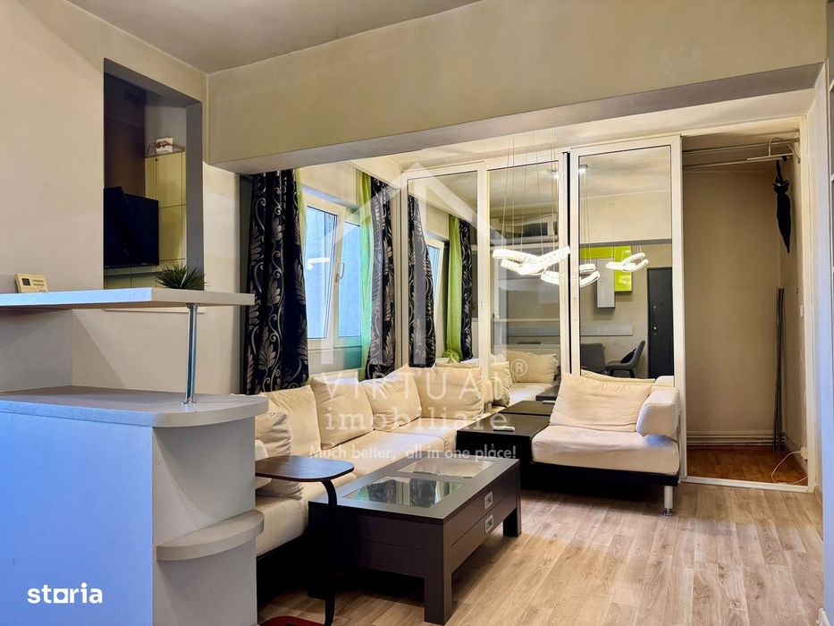 Apartament cu 3 camere, 66mp utili, mobilat - Zona Centrala