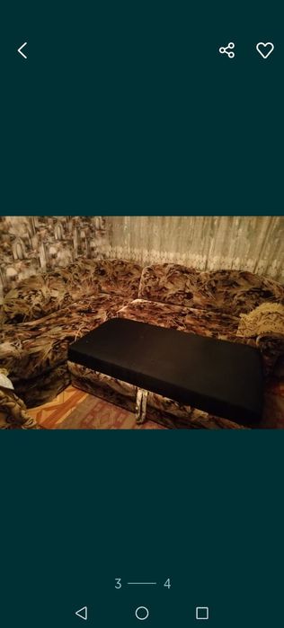 Угловой мини диван