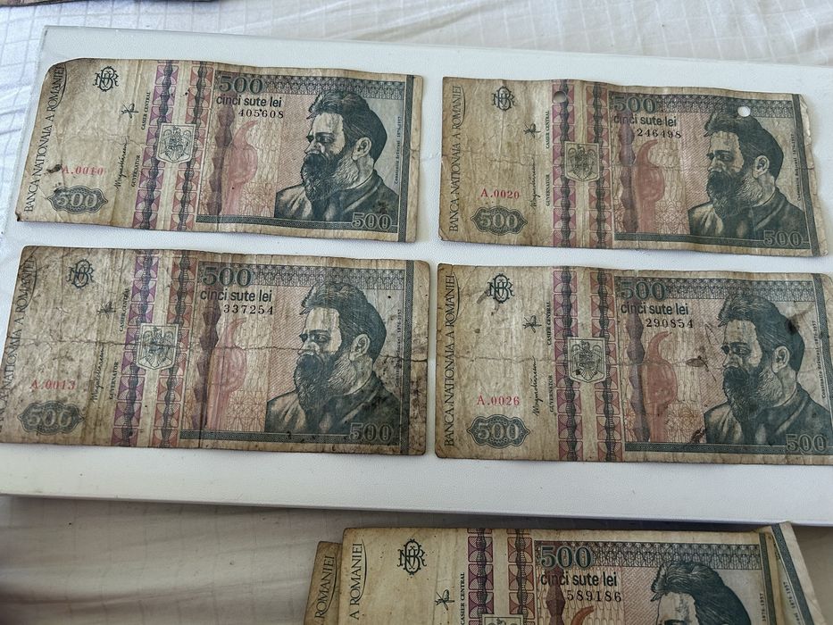 Bancnote de 500 de lei seria A