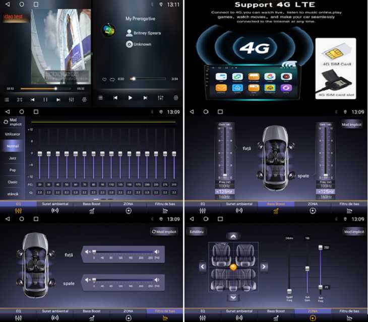 Navigatie Dacia Duster 2, 2020-2021, 8CORE, CarPlay, MONTAJ INCLUS
