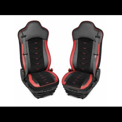 Комплект калъфи тапицерия за седалки на Iveco S-Way , 4 цвята
