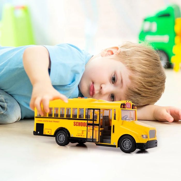 Игрушки school bus музикальный