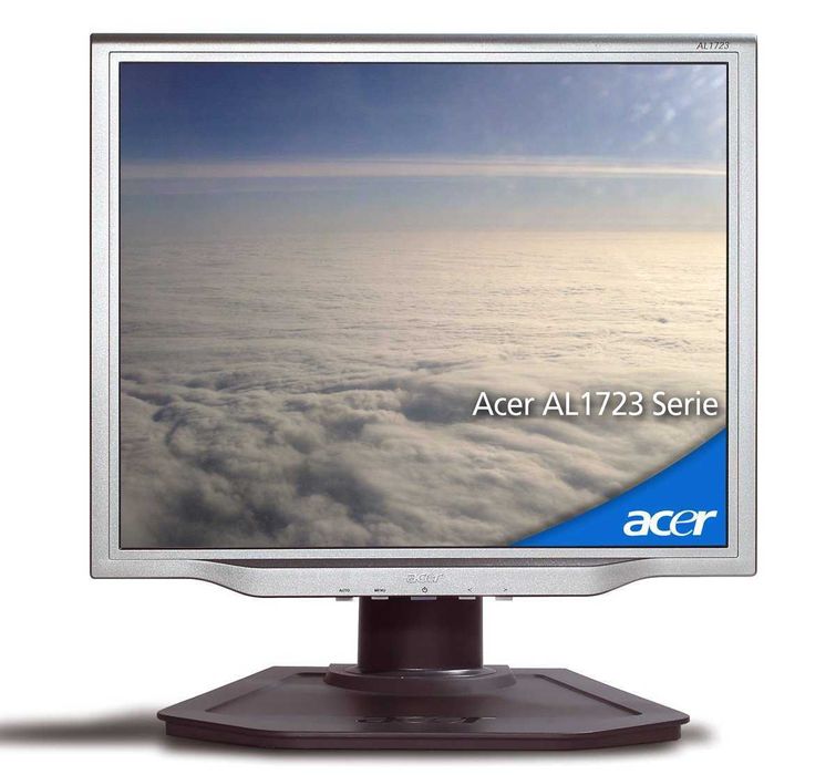 ОРИГИНАЛЕН ACER AL1723 LCD МОНИТОР AL1723 17-инчов TFT черен/сребрист