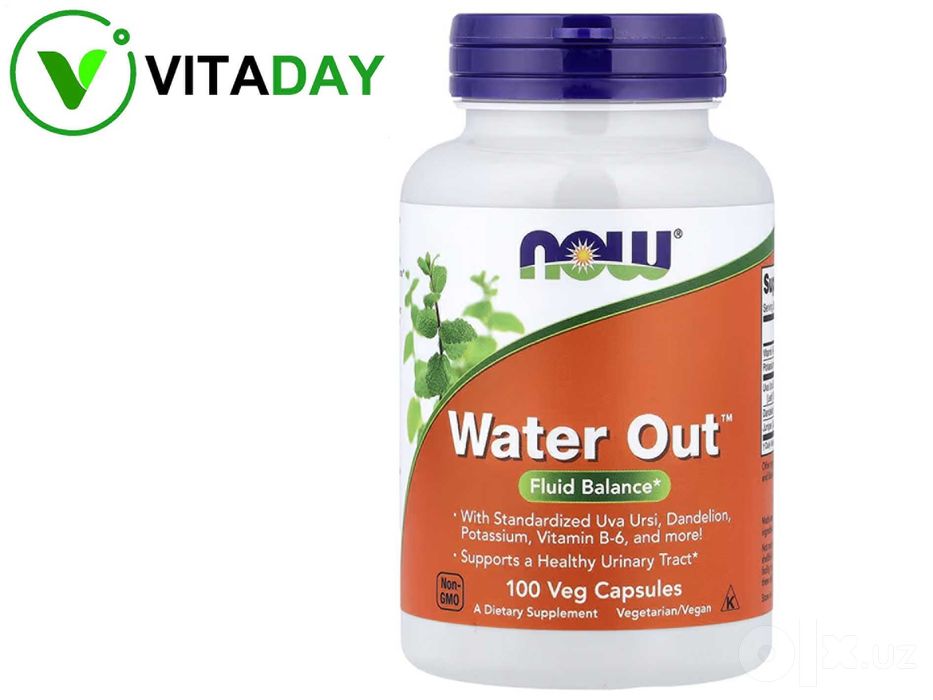 NOW Foods Water Out 100 растительных капсул
