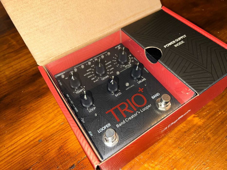 Vand Pedală de Acompaniament Digitech Trio+ Band Creator