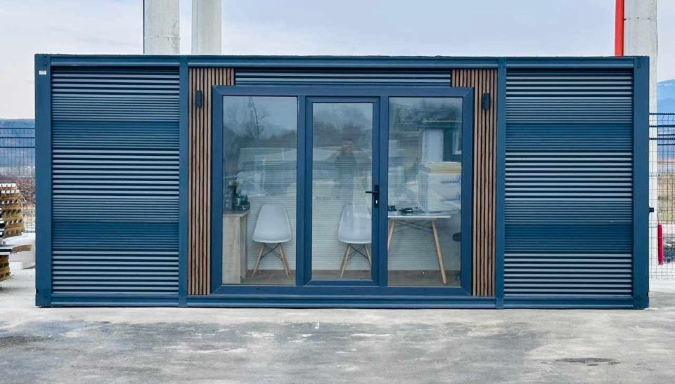 DEPOZIT panouri sandwich STOC  / container modular