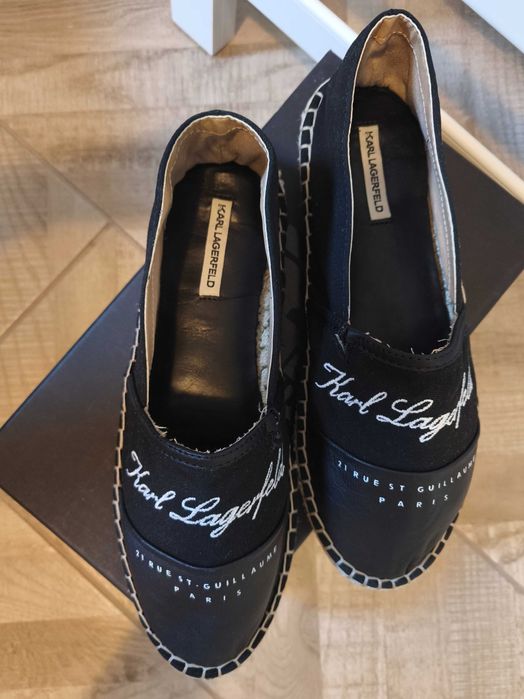 Оригинални еспадрили на Karl Lagerfeld , в отлично състояние