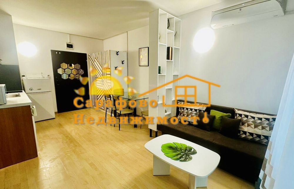 Дава се под наем Двустаен апартамент в Бургас, Сарафово - 51 кв.м за 357 € - Снимка #1