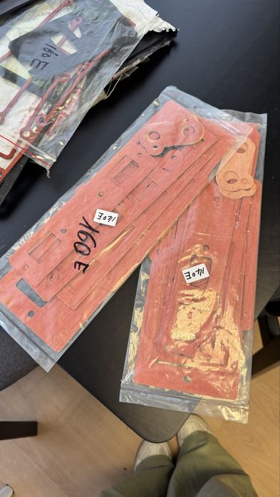 Прокладки (комплект) для пластинчато-роторного вакуумного насоса