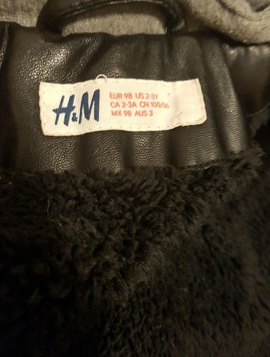 Geaca piele h&m 98