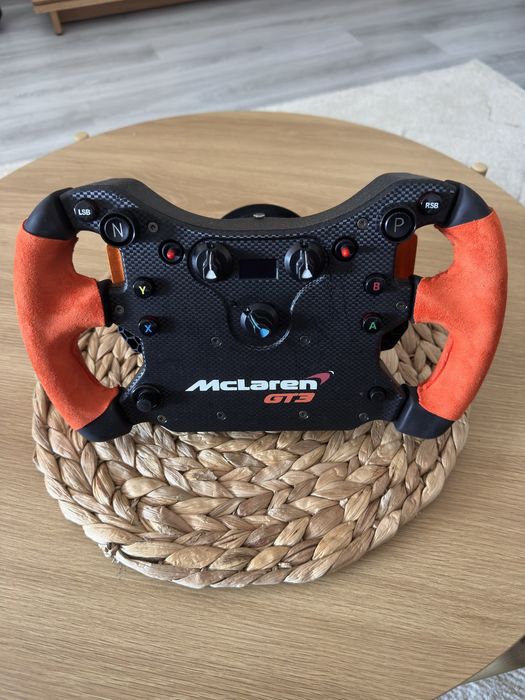 Volan Fanatec CSL McLaren GT3 Steering Wheel QR2 Alcantara