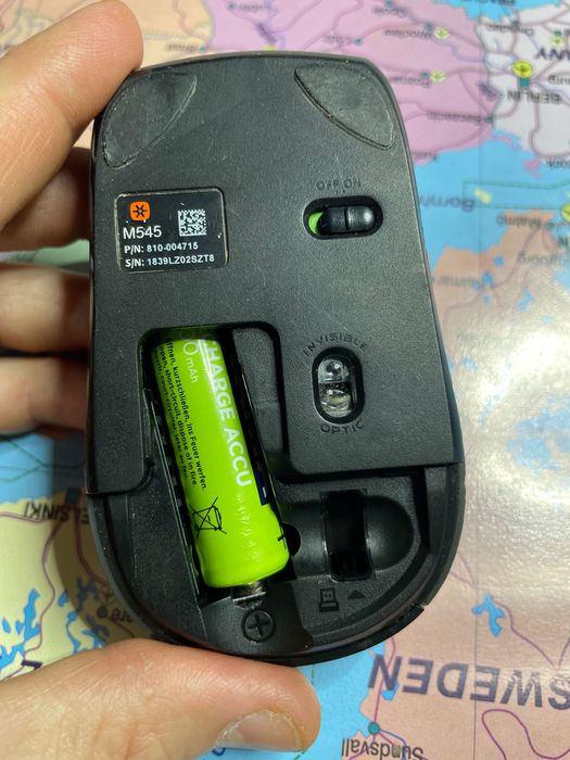 Mouse optic Logitech M545 wireless Unify fara dongle