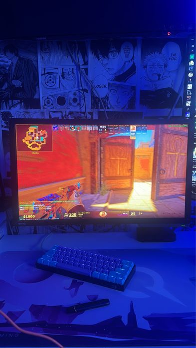 Monitor LED BenQ Gaming Zowie XL2411P, 24" /144Hz/ 1 ms, negru