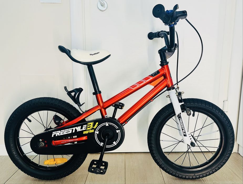 Bicicleta Copii 16 inch RoyalBaby Freestyle- Red