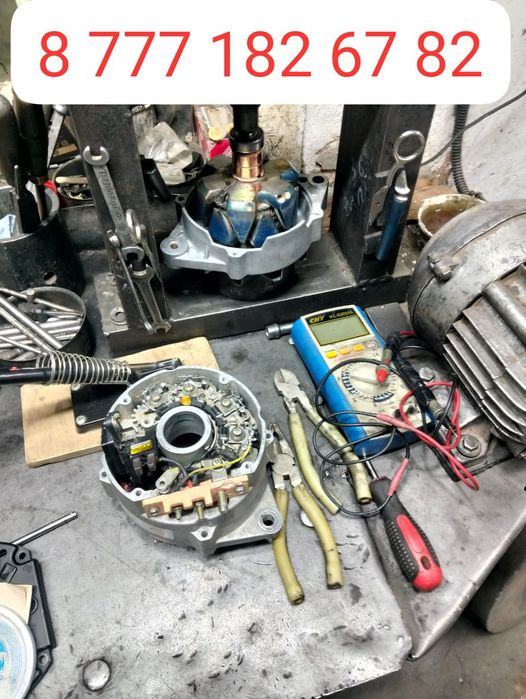 Ремонт стартера и генератора