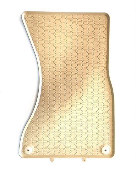 Covorașe cauciuc bej/crem pentru Audi A6 C7/A7