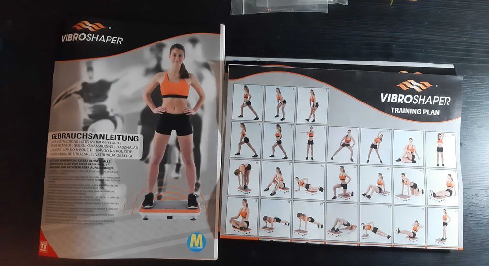 Aparat fitness MediaShop Vibro Shaper – 99 trepte, ca nou, în cutie