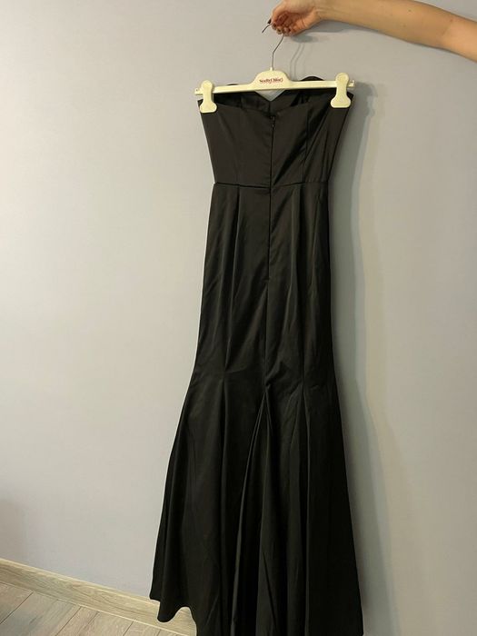 Rochie eleganta din tafta cu tulle