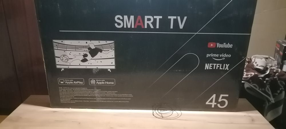 Samsung45 Televizor Smart Tv Golosovoy Android  Ovozlik boshqariladi