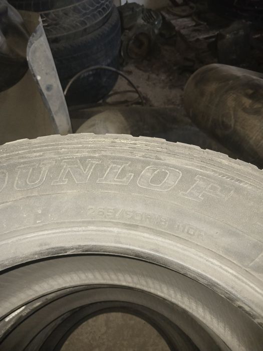 Michelin235/55R19, Dunlop 265/60 R18 б/у