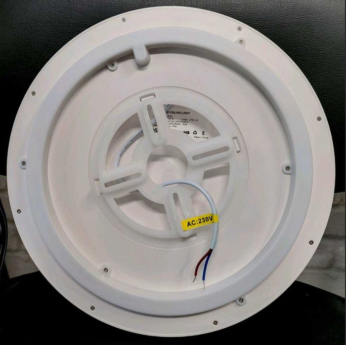 LED плафон за баня YILale 30 см – 24W, IP44