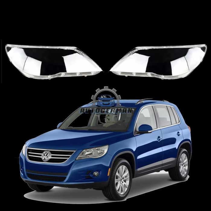 Капаци фарове Volkswagen VW Tiguan (09-12) стъкло фар крушки Фолксваген Тигуан xenon