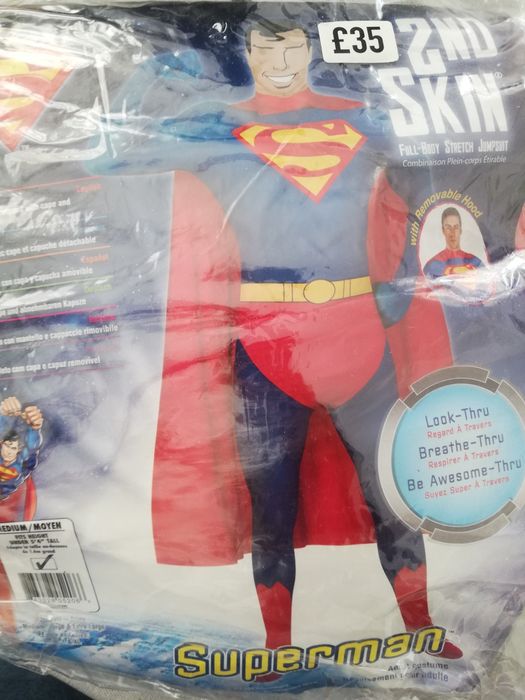 Нов Костюм  SUPERMAN  2nd Skin