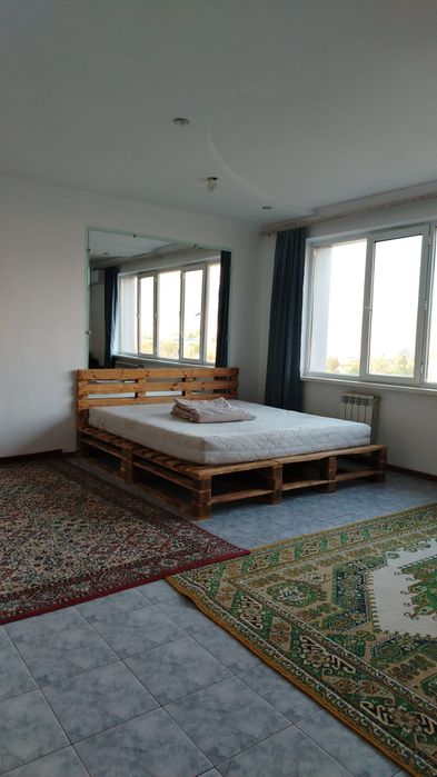 Кровать из паллет