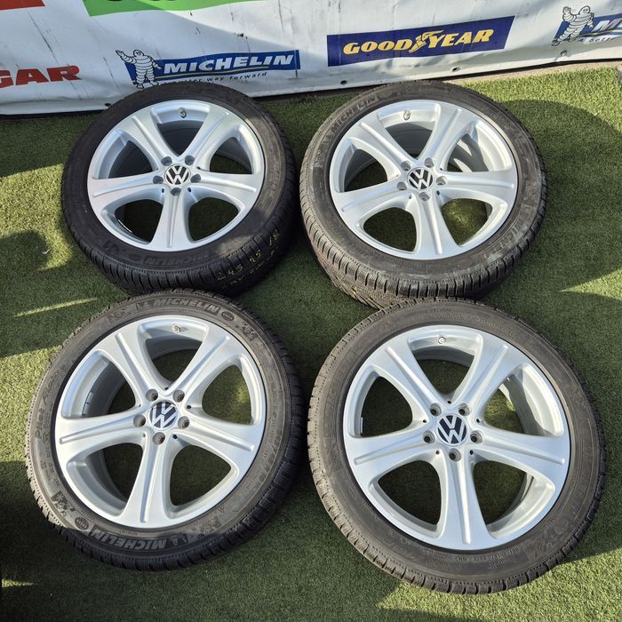 Jante R 18 Volkswagen 5x112 fără anvelope,  s-au dat!