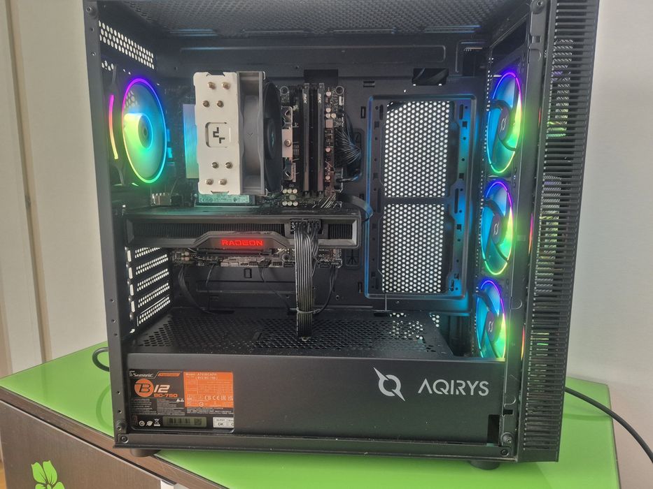 PC Gaming Ryzen 5 7600 + RX 6750 XT 12GB | 32GB DDR5 | SSD NVMe 1TB