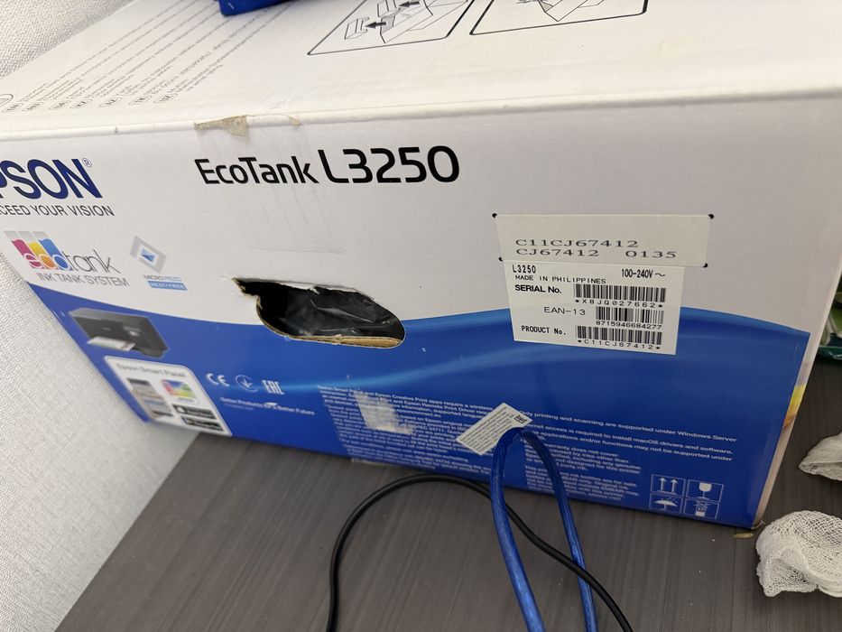 •	Принтер цветной Epson L3150