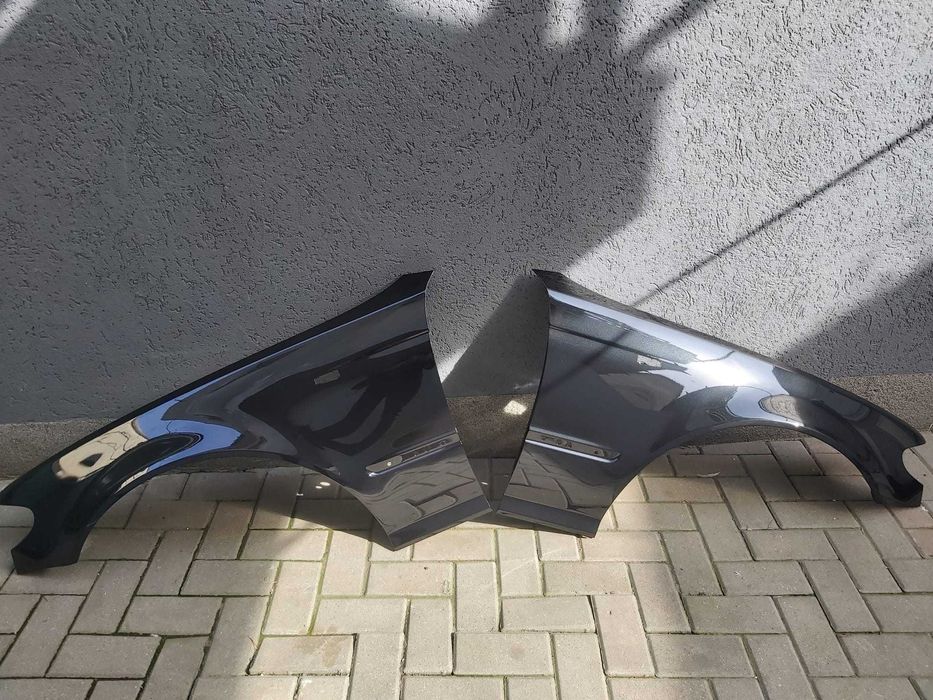 Aripa Fata Dreapta&Stanga BMW E46 FSL 2002-2005 Vopsita Negru