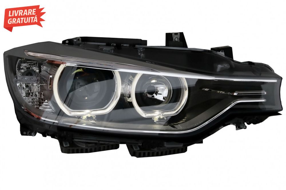 Faruri Angel Eyes BMW Seria 3 F30 F31 (2011-2015) Xenon look