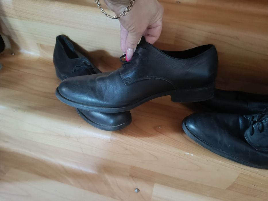 Натуральная кожа туфли