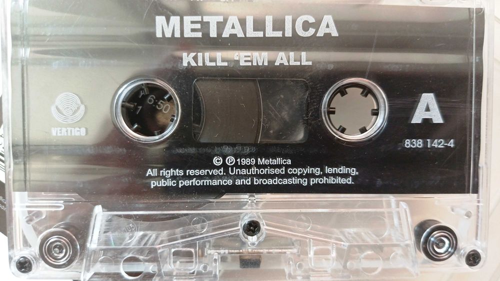 Casete audio Metallica, 2 bucati