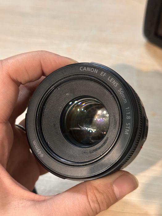 Обьектив 50mm canon EF