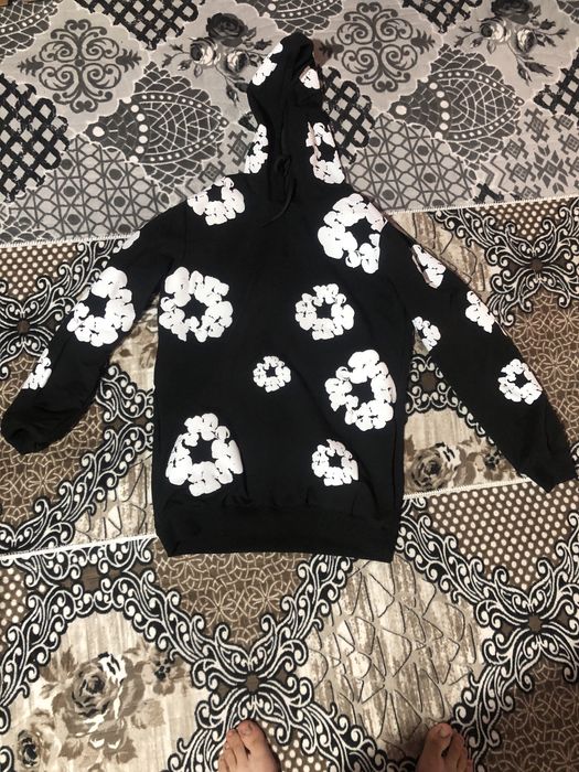 Denim tears alb-negru